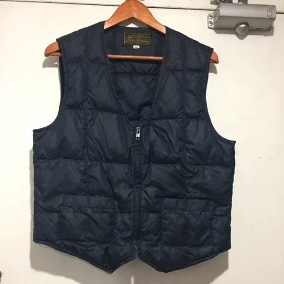 VINTAGE EDDIE BAUER PUFFER VESTS SIZE 40 SIZE 38 - Picture 1 of 1